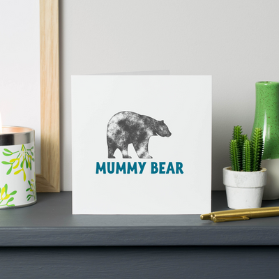 'Mummy Bear' Card