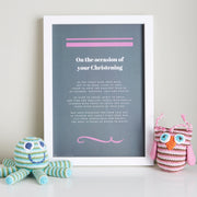 Christening / Baptism Blue