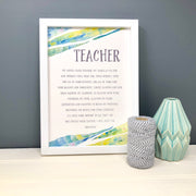 teacher print present