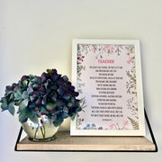 Personalised Teacher Poem