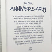 personalised anniversary gift for husband