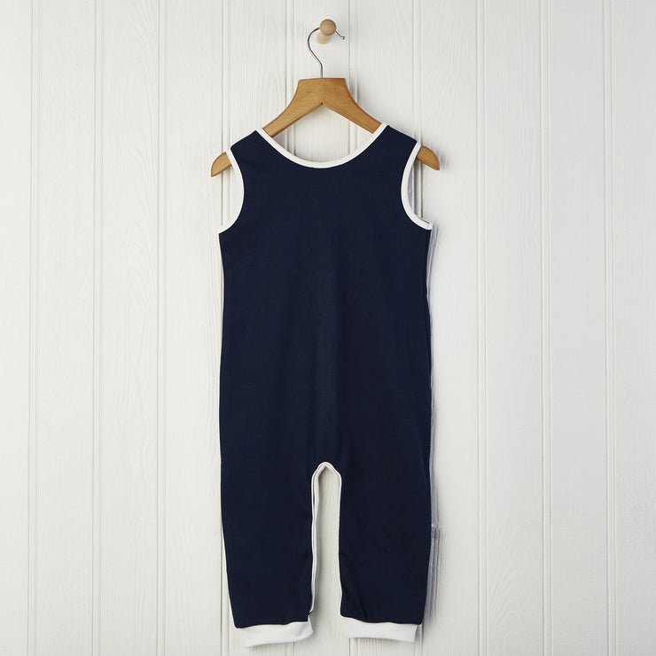 Baby boy blue dungarees