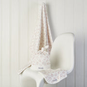 baby girl newborn luxury gift set in a woodland nursery print