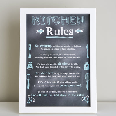 Gift for Mum 'Kitchen Rules'