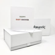 Baby shower gift with card