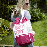 baby shower gift for new mummy changing bag in pink