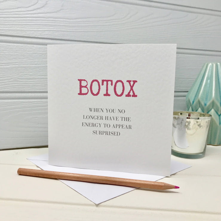 Botox Card