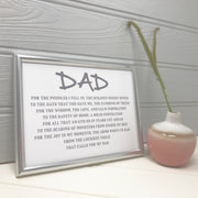 worlds best dad print