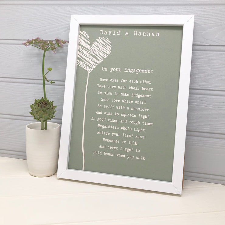 Engagement poem 