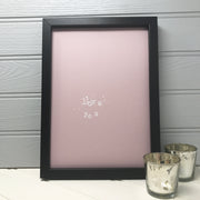 anniversary gift for wife love you print