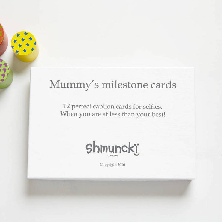 funny milestones cards for a new mum